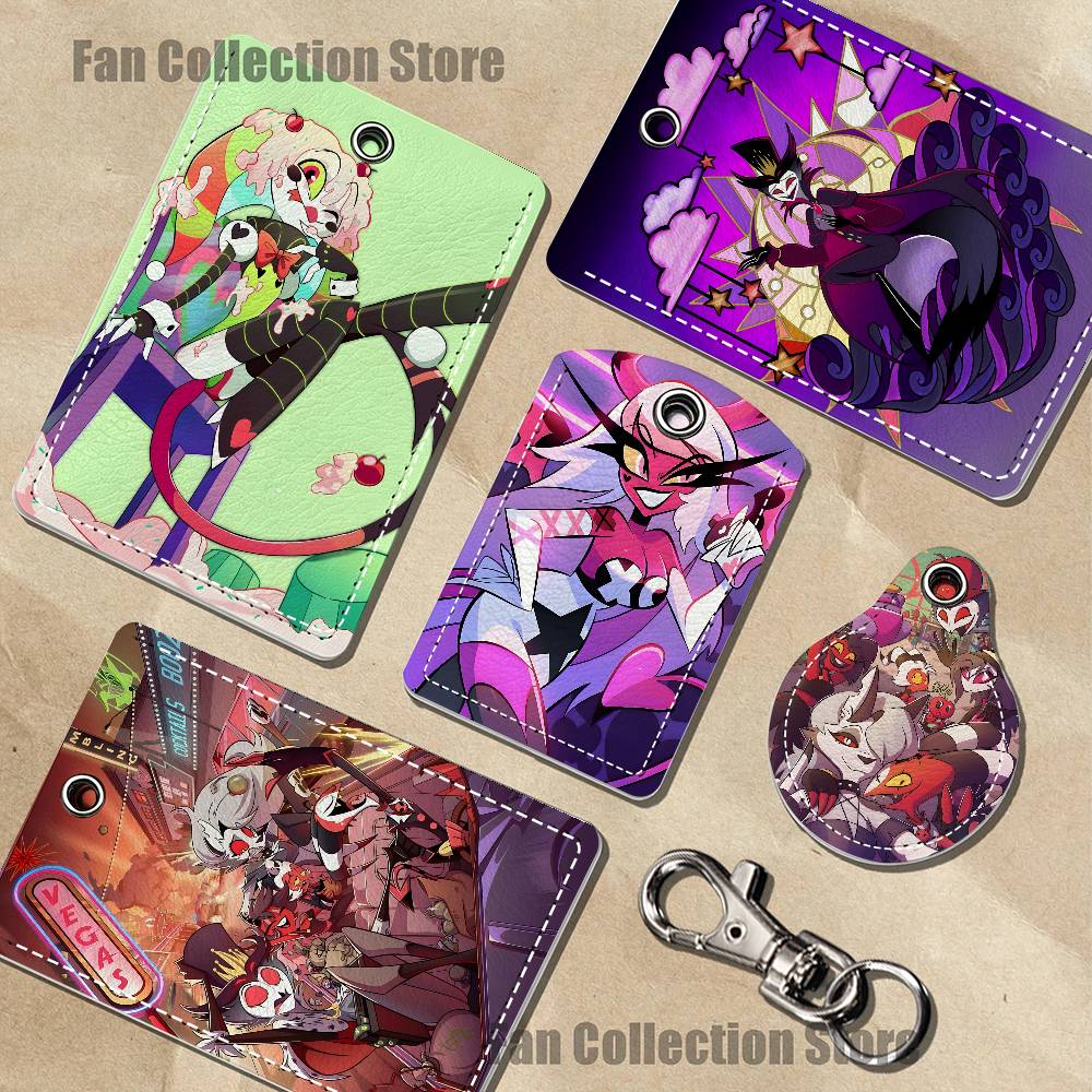 Airtag Holder Case - Porte-clés H-Helluva Cartoon B-Boss pour AirTag,
