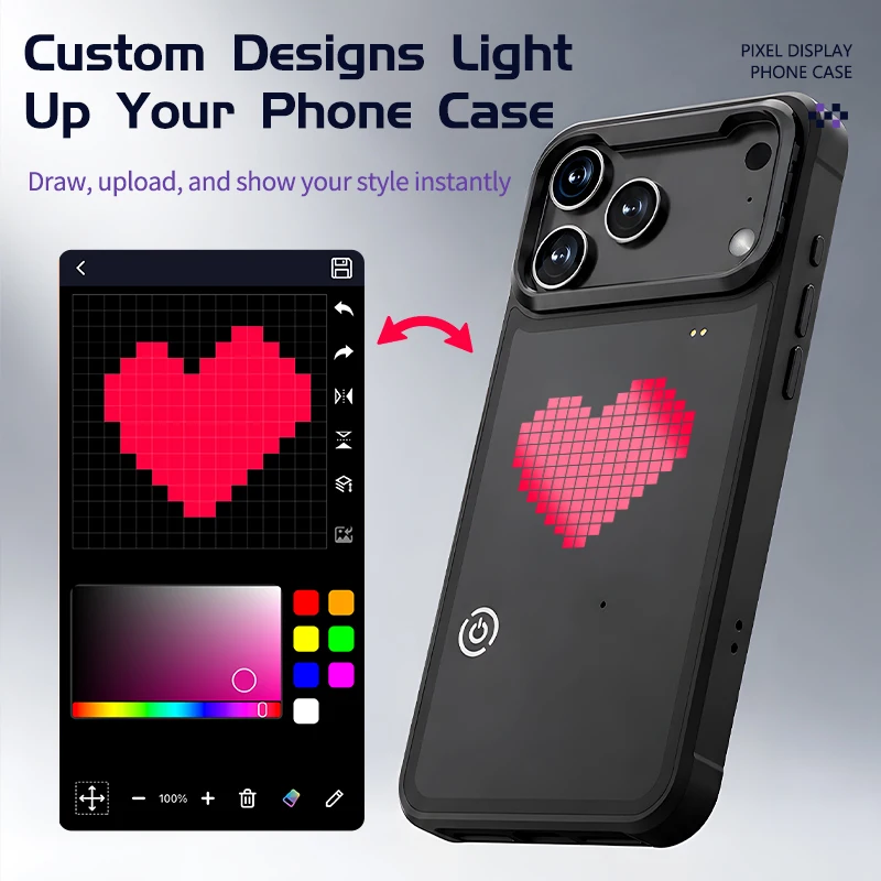 Phone Accessories Diy - Coque de téléphone intelligente avec écran