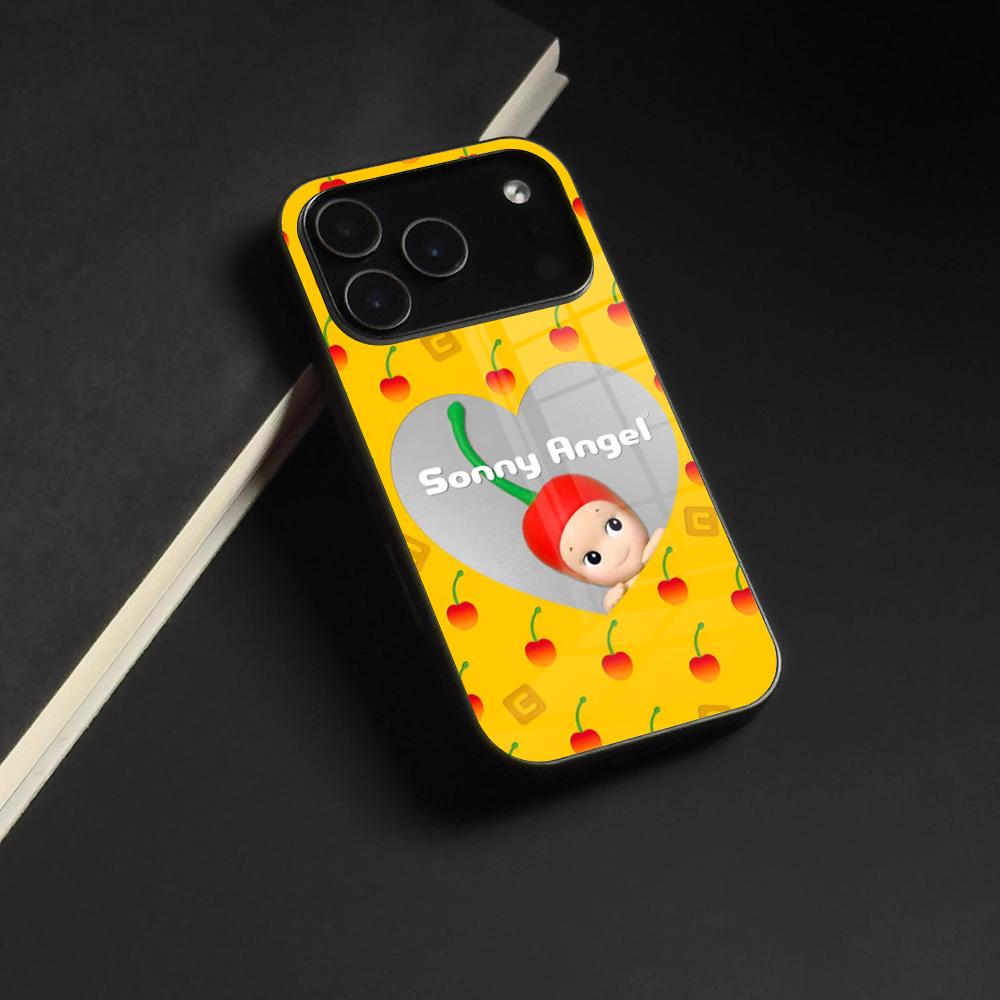 Phone Accessories Like Sonny Angel - Coque de téléphone en verre mignonne