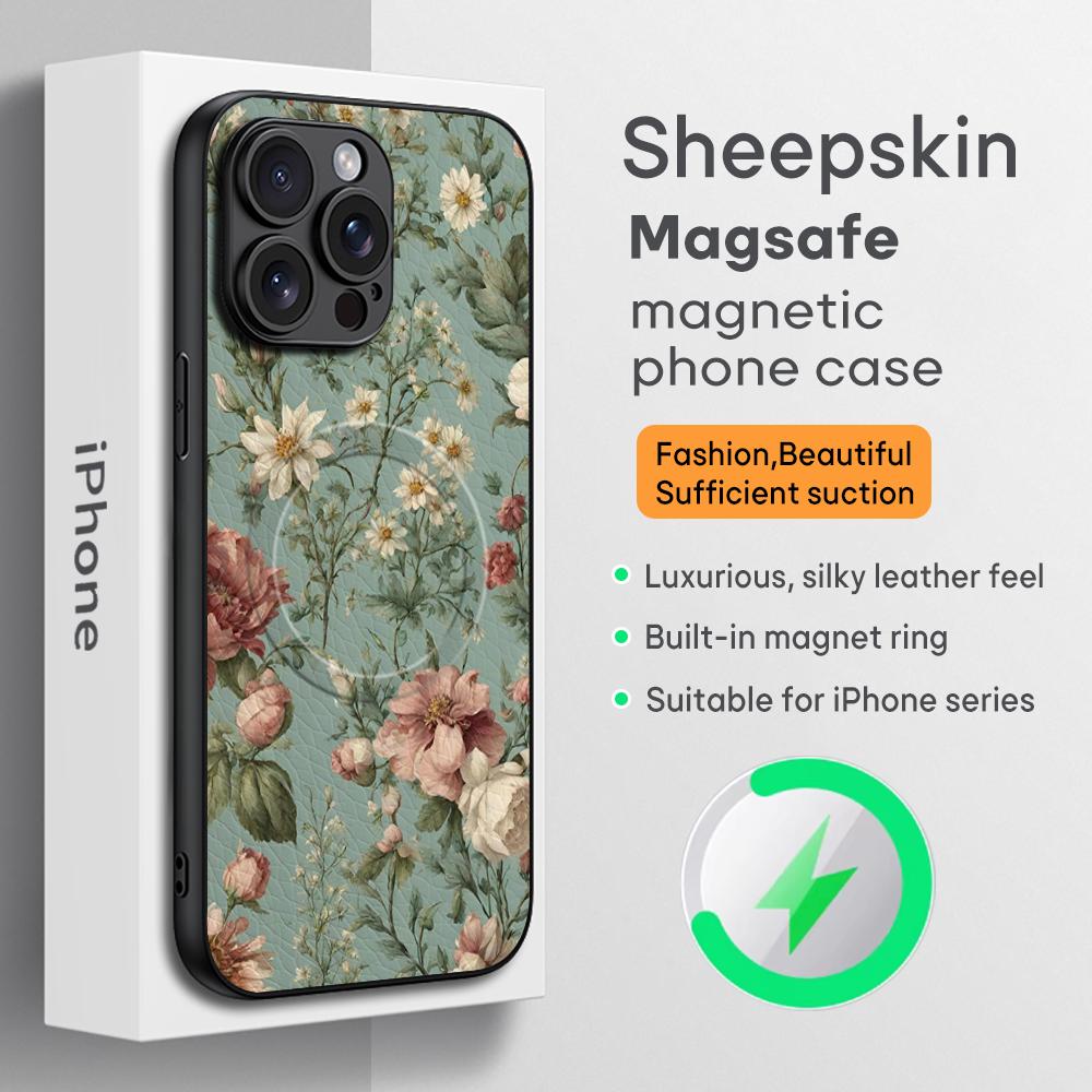 Retro Handset Phone - Coque de téléphone en peau de