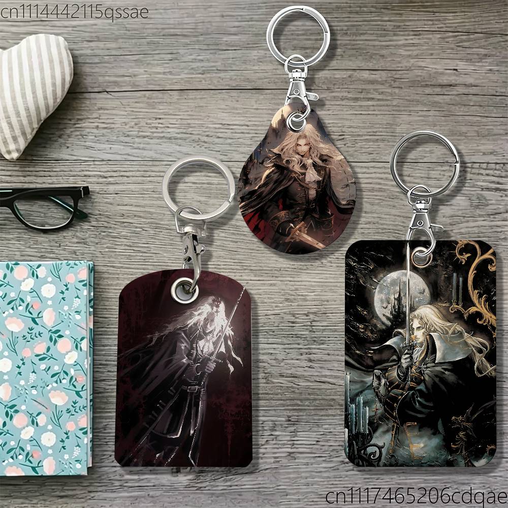 Airtag Holder Case - Étui pour AirTag Anime Castlevania Alucard,