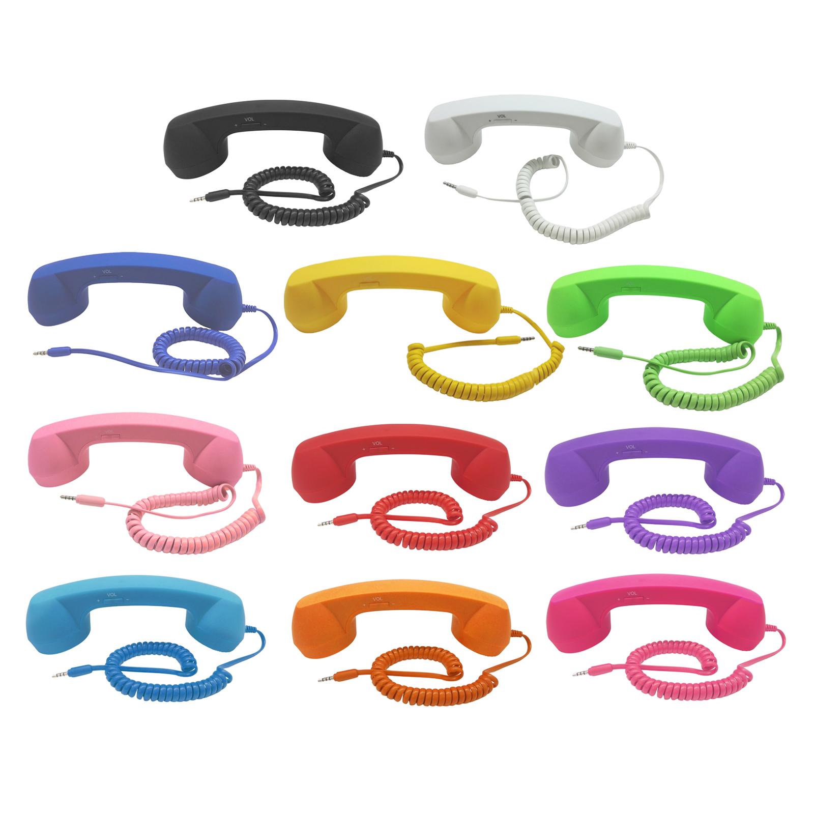 Retro Handset Phone - Mini récepteur d'appel téléphonique rétro, haut-parleur