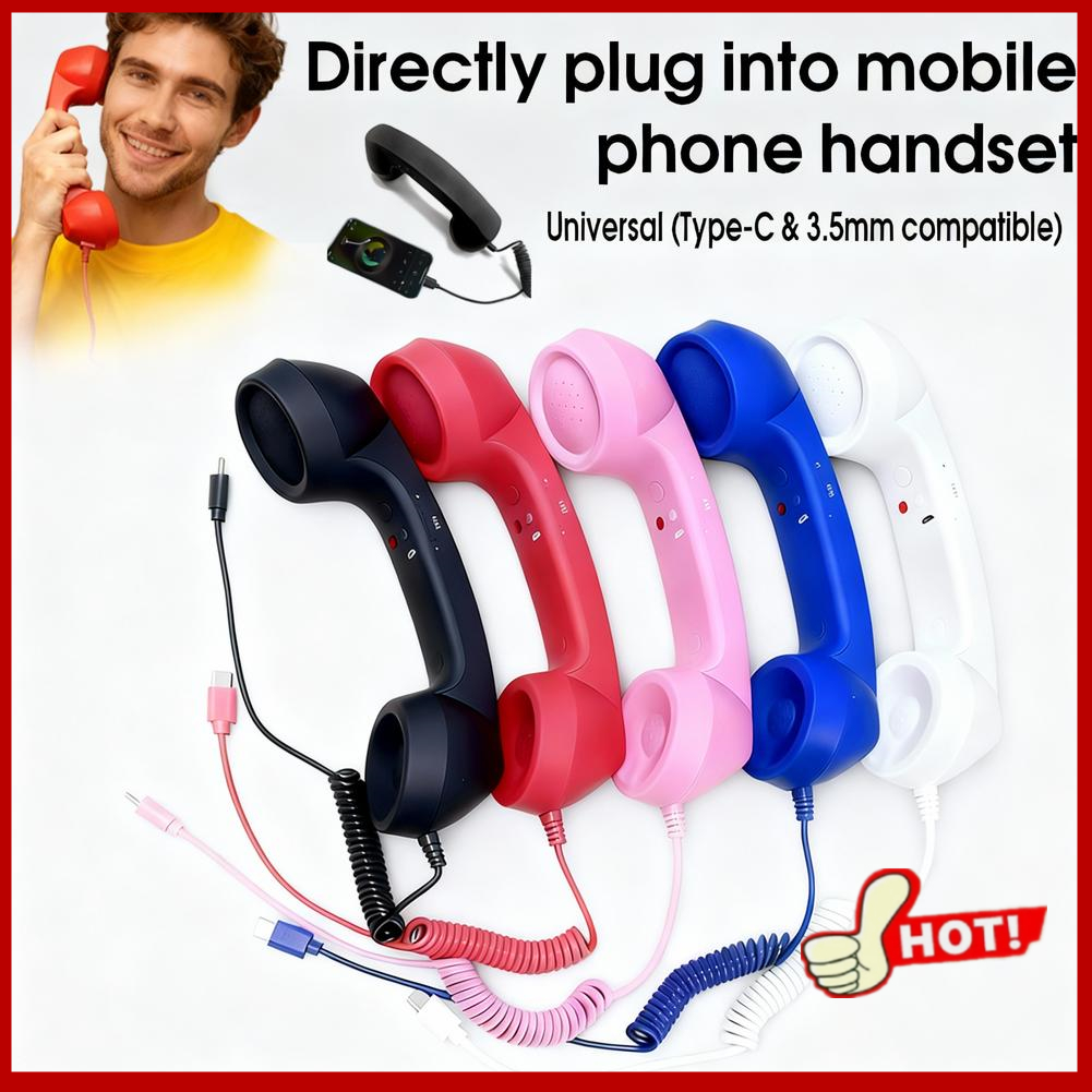 Retro Handset Phone - Nouveau combiné téléphonique rétro 2026 avec