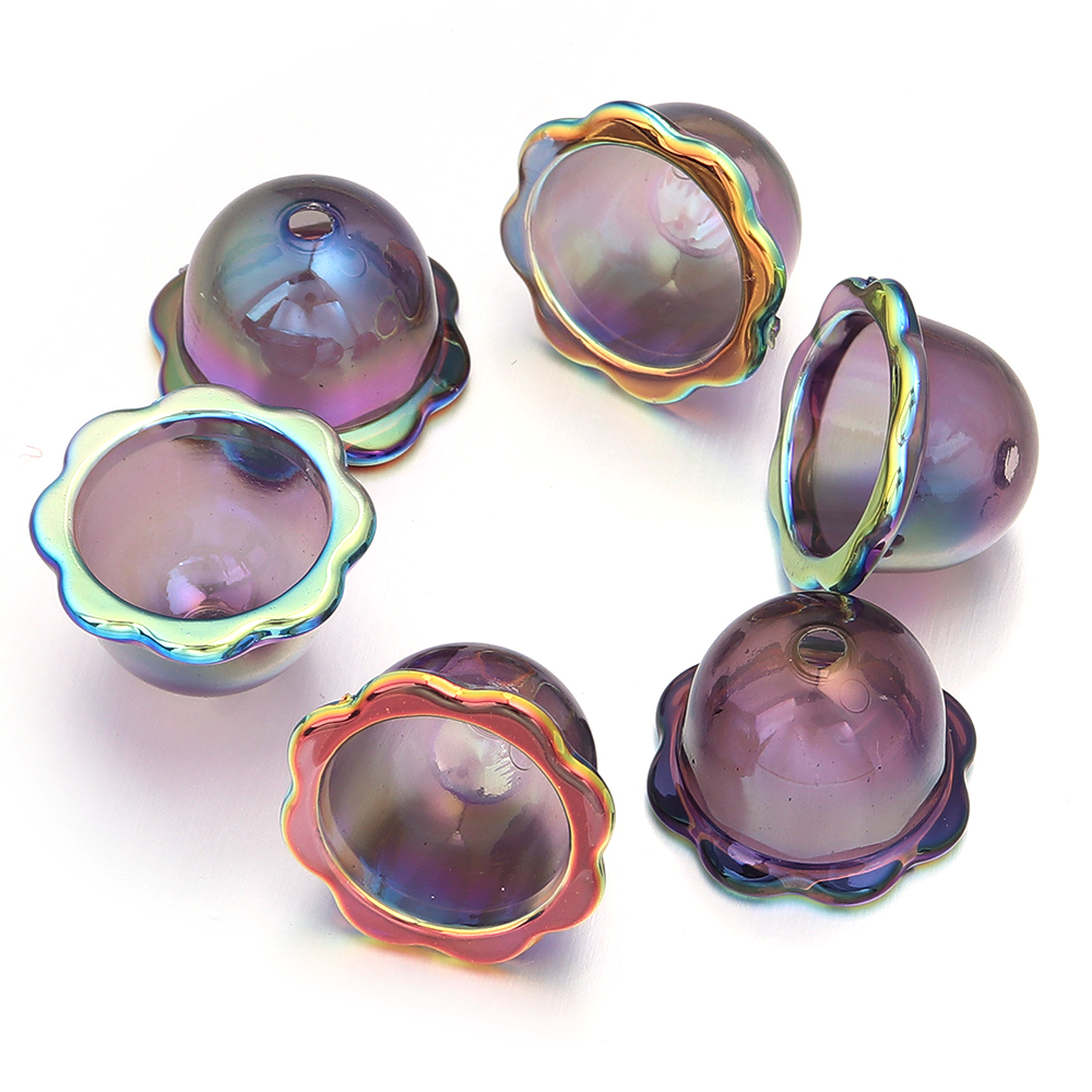 Phone Accessories Beads - Perles de cloche à vent transparentes,