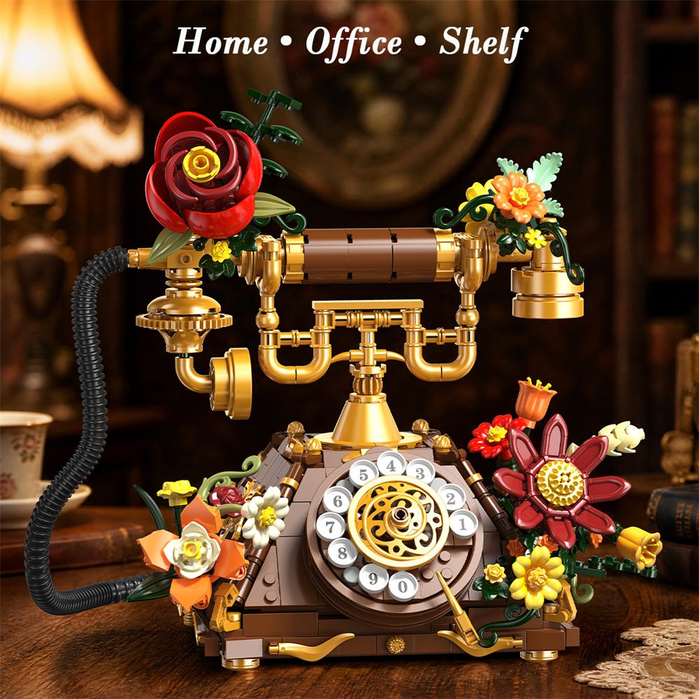 INSOON Flowers Ensemble de con - Retro Handset Phone avis et prix