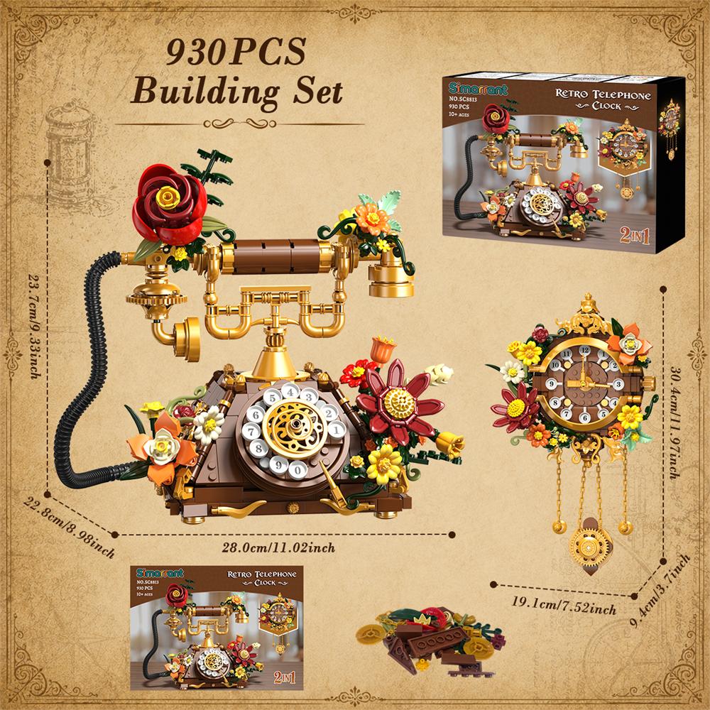INSOON Flowers Ensemble de con - Retro Handset Phone avis et prix