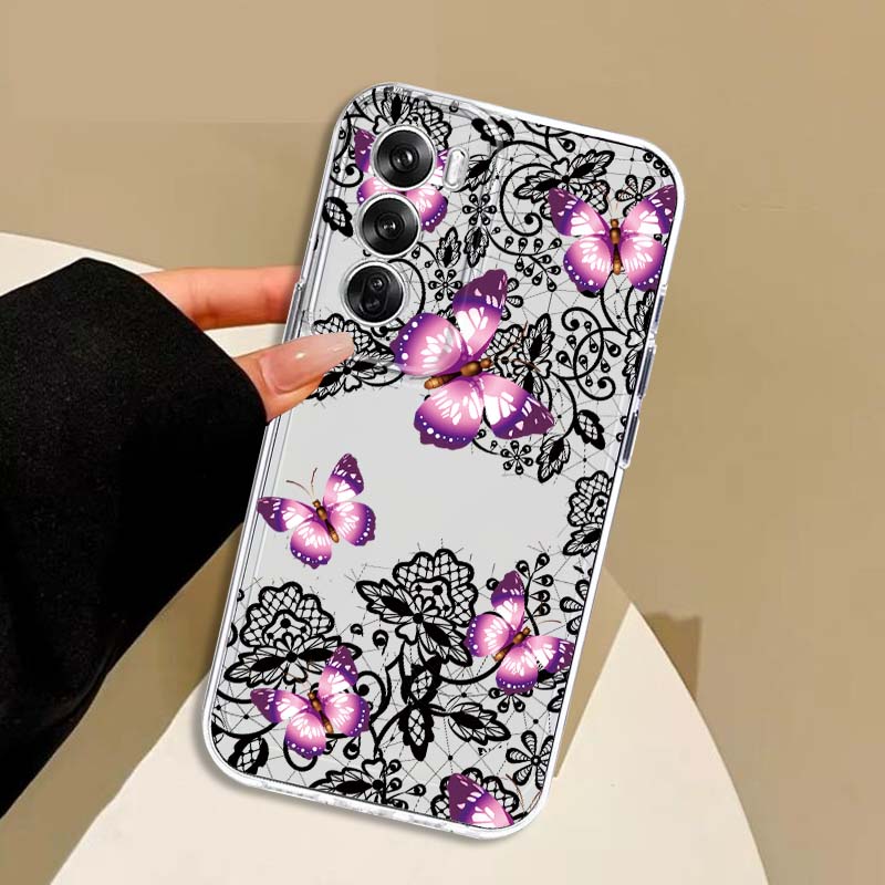 Coque transparente avec motif  - Oppo A78 avis et prix