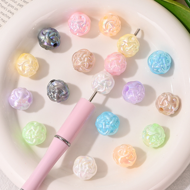 10 perles en acrylique en form - Phone Accessories Beads avis et prix