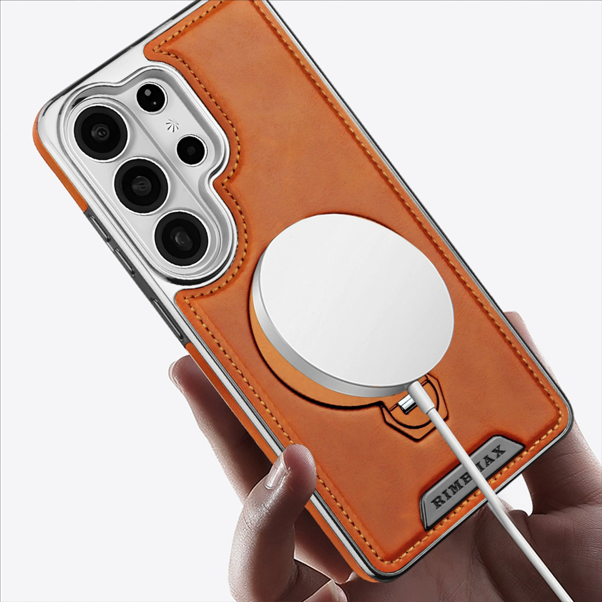Étui de téléphone en cuir PU p - Phone Accessories Ring Holder avis et prix