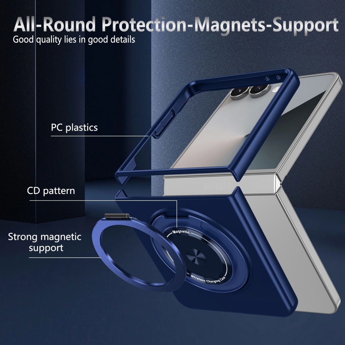 Coque de téléphone magnétique  - Phone Accessories Ring Holder avis et prix