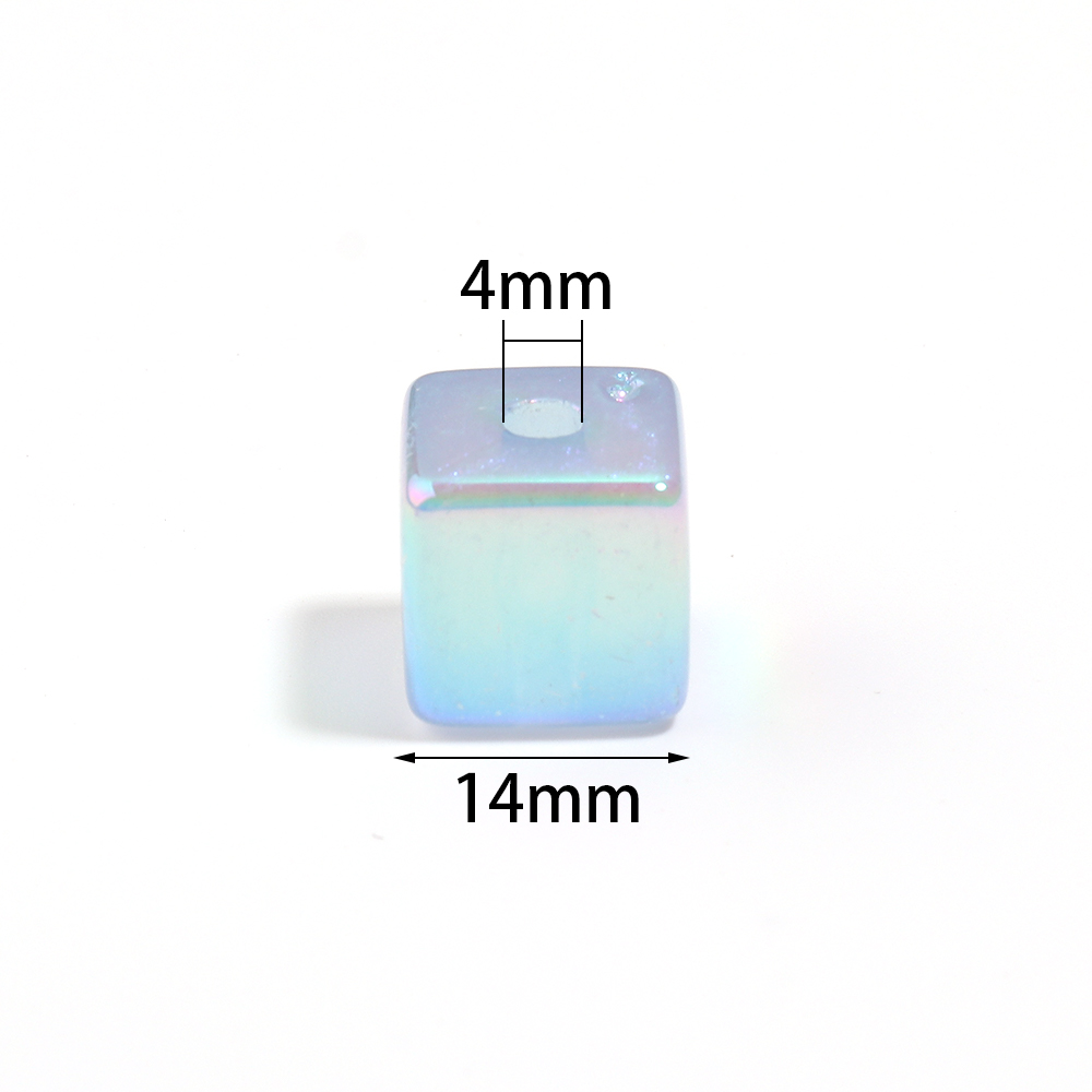 Lot de 10 perles carrées en ac - Phone Accessories Beads avis et prix