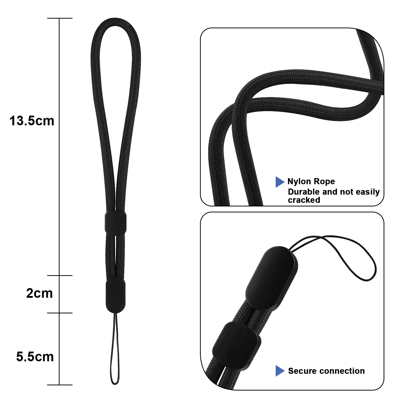 6 pièces/lot dragonne à main l - Quirky Phone Accessories avis et prix
