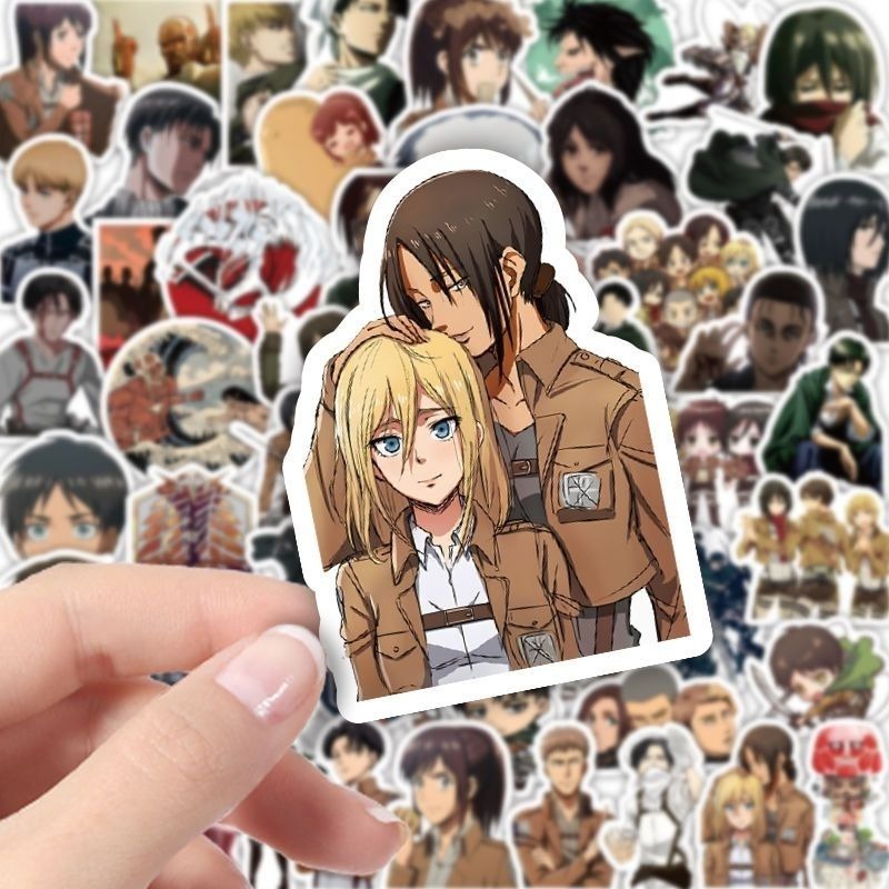 60 autocollants anime Attack o - Phone Accessories Diy avis et prix