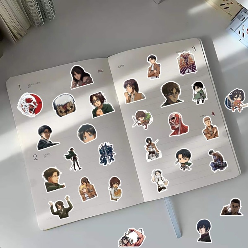 60 autocollants anime Attack o - Phone Accessories Diy avis et prix