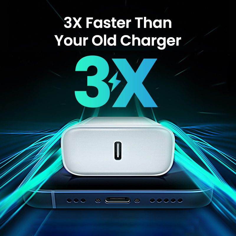 Chargeur rapide USB-C 35W d'or - Phone Accessories Unique avis et prix