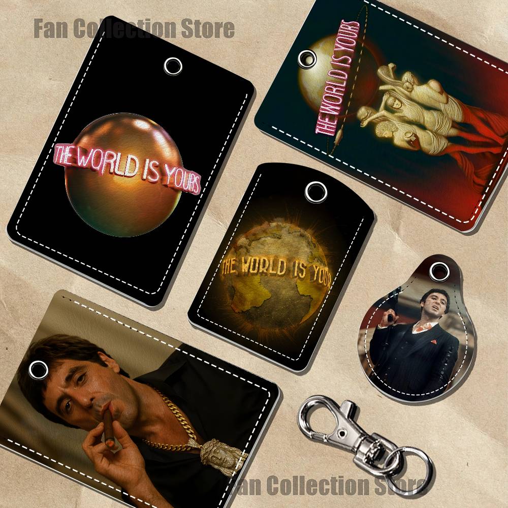 Porte-cartes en cuir Scarfaces - Airtag Holder Case avis et prix
