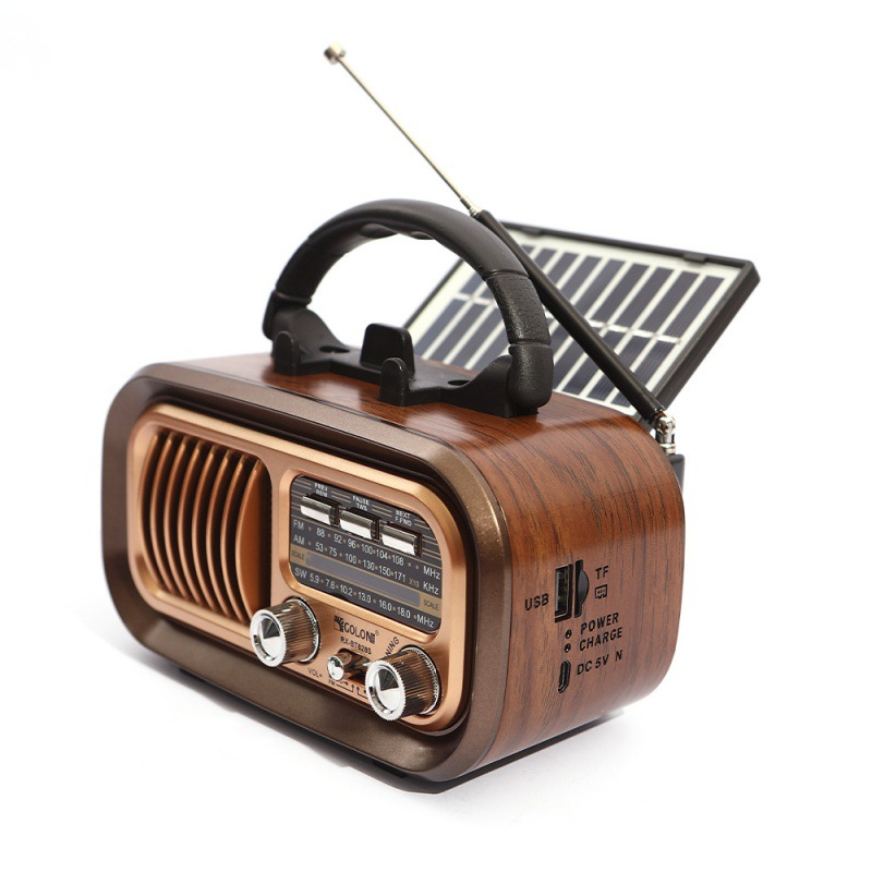 Mini Radio en bois avec pannea - Retro Handset Phone avis et prix