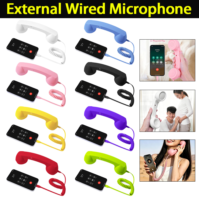 Casque filaire rétro 3,5 mm /  - Retro Handset Phone avis et prix