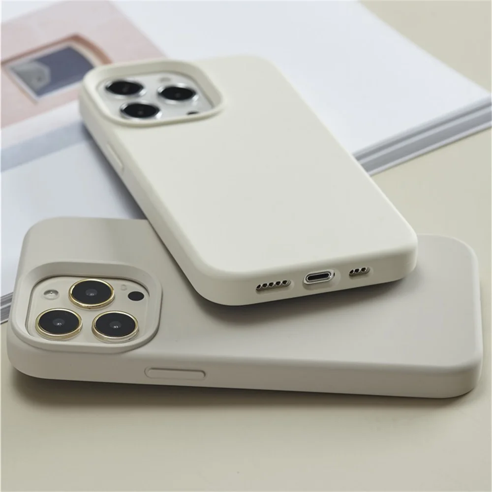 Étuis en silicone liquide d'or - Phone Accessories Unique avis et prix
