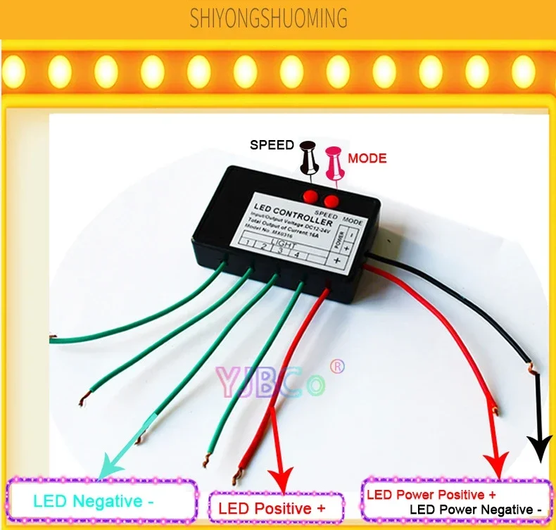 Contrôleur de bande LED monoch - Led Flash Case avis et prix