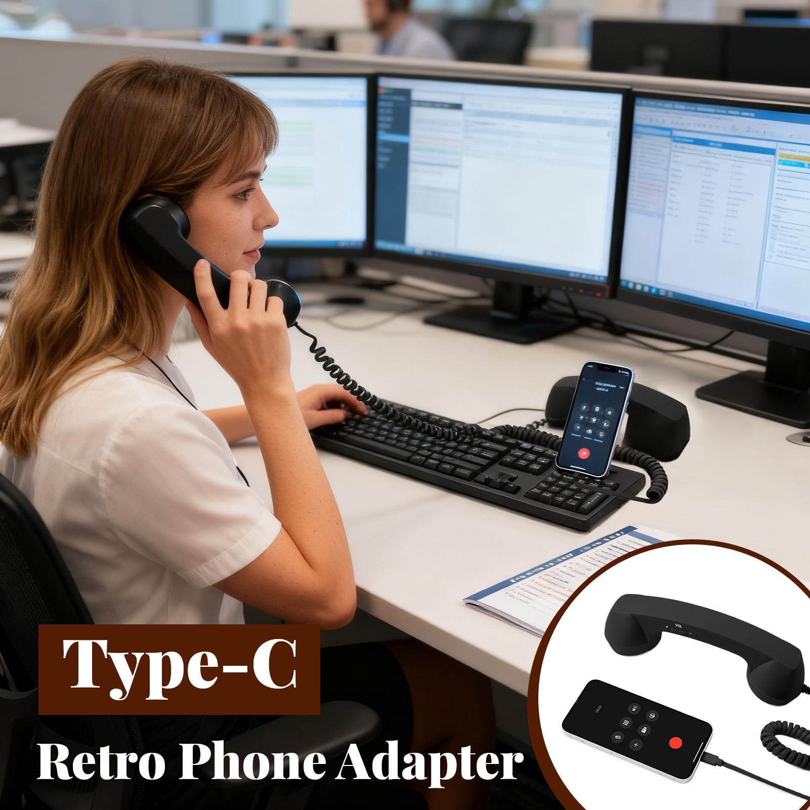 Adaptateur de téléphone rétro  - Retro Handset Phone avis et prix