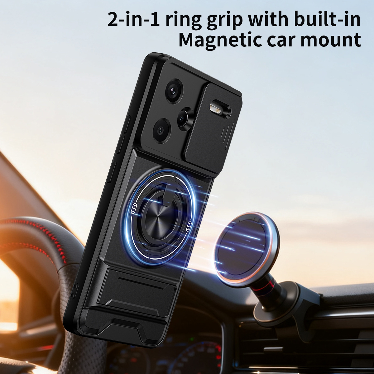 Coque de téléphone avec object - Phone Accessories Ring Holder avis et prix