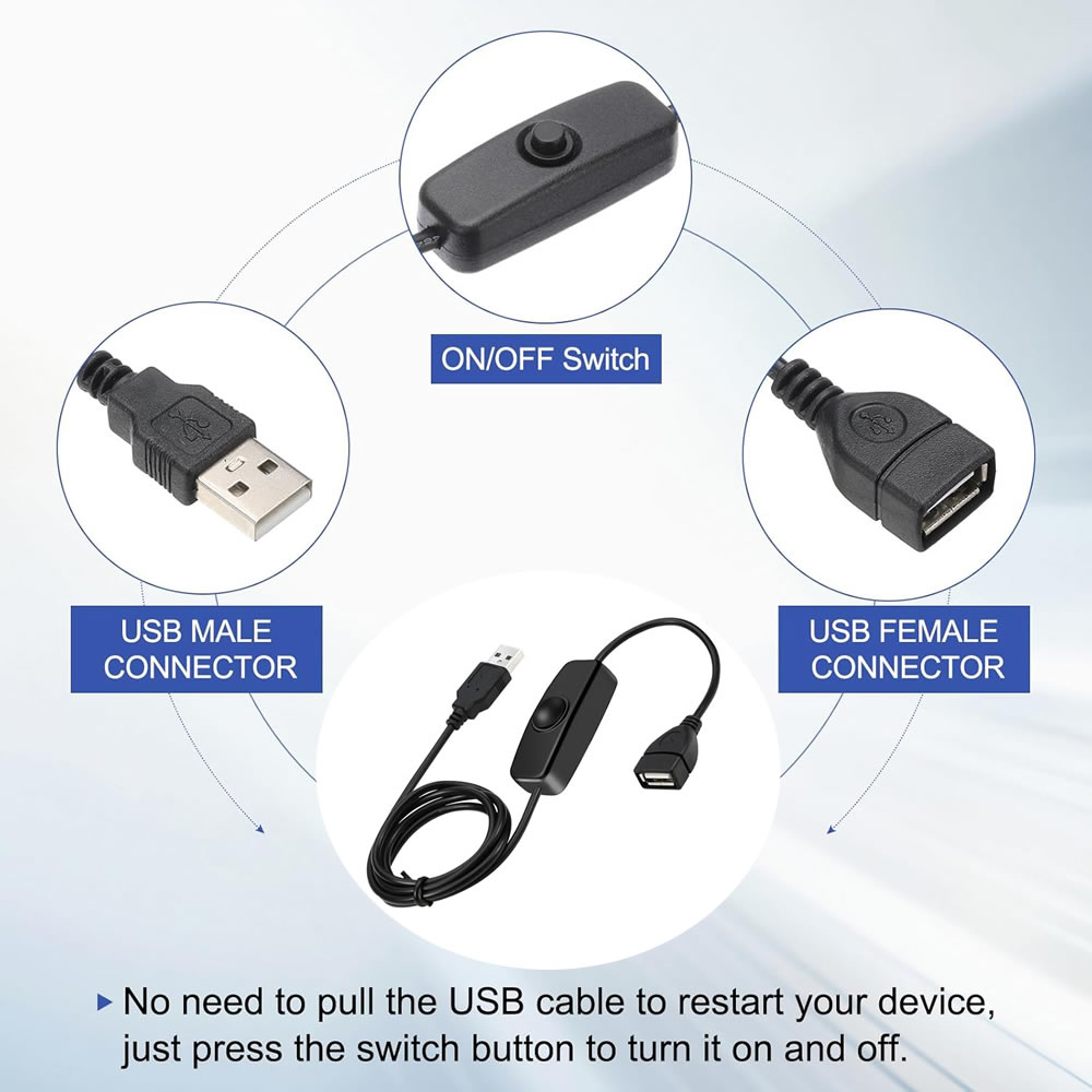 Câble d'extension USB mâle à f - Led Flash Case avis et prix