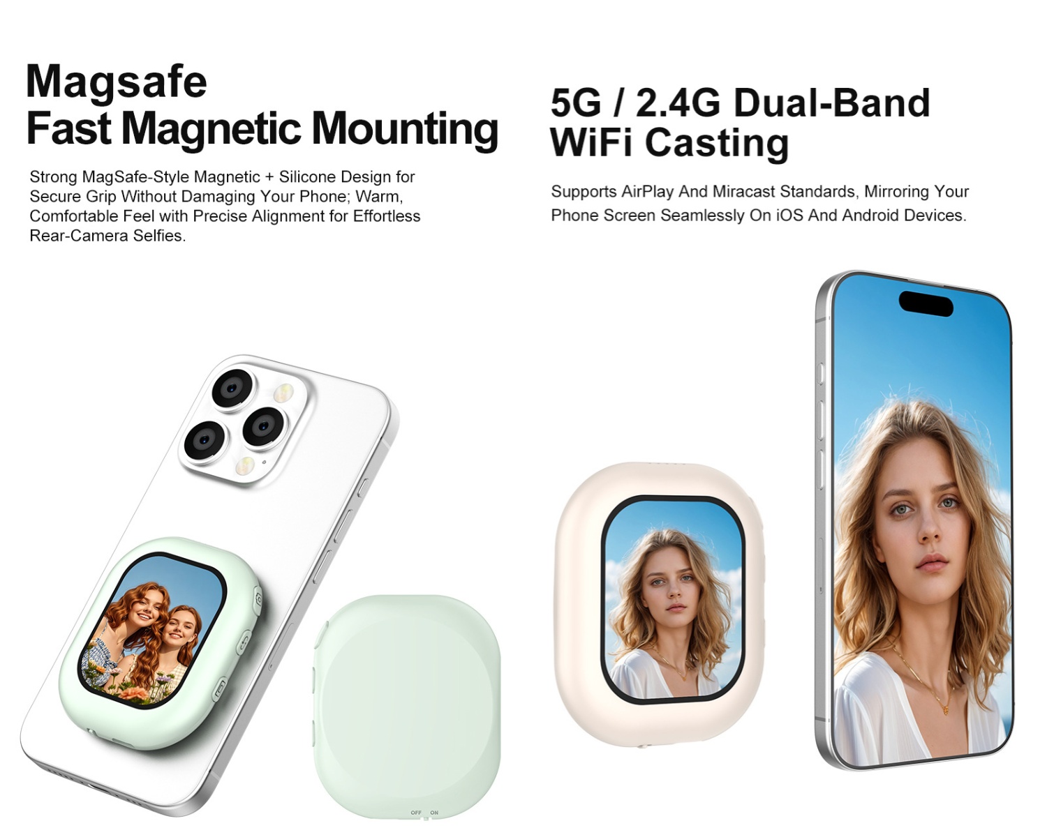 Moniteur d'écran sans fil magn - Phone Accessories Android avis et prix